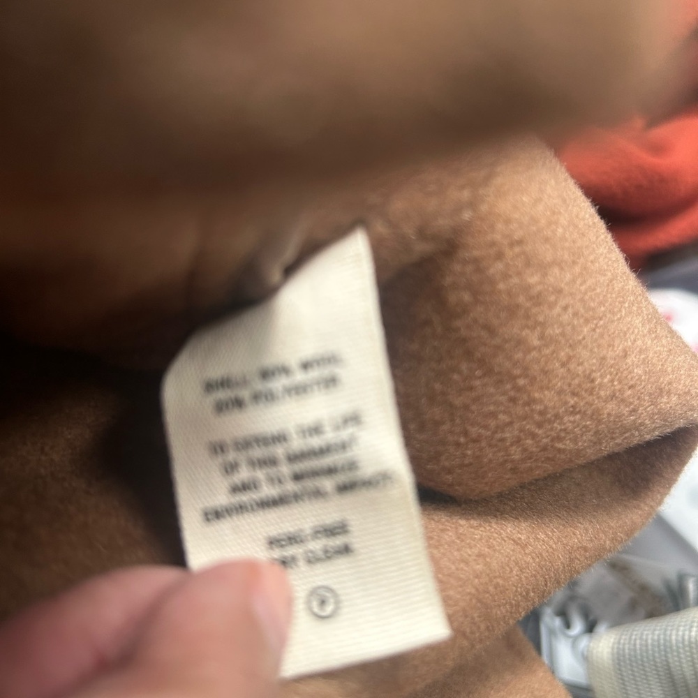 New Alex Mill Camel Sophia Coat in Wool Women’s Jacket Sz M - Picture 15 of 16